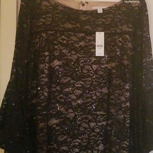 Sparkling black dress